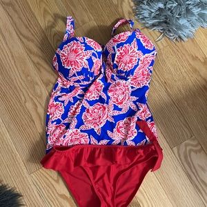 Pour Moi tankini, bathing suit set never worn only washed